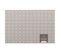 Set De Table "damier" 28x43cm Beige