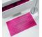 Tapis De Bain "vitamine" 50x85cm Fuchsia