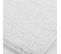 Tapis De Bain Microfibre "métallisé" 45x75cm Blanc