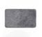 Tapis De Bain Microfibre "métallisé" 45x75cm Gris