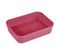 Porte Savon Soft Touch "vitamine" 12cm Framboise