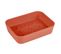 Porte Savon Soft Touch "vitamine" 12cm Terracotta