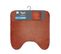 Tapis Contour Wc "vitamine" 45x45cm Terracotta