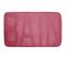 Tapis De Bain Microfibre "relief" 45x75cm Framboise