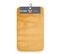 Tapis De Bain Microfibre "relief" 45x75cm Ocre