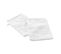 Lot De 2 Gants De Toilette "madeira" 15x21cm Blanc