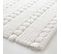 Tapis De Bain Jacquard "cleonis" 50x80cm Blanc