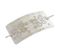 Embrasse De Rideau Broche "epicea" 17cm Blanc