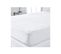 Protège Matelas Imperméable  Été Hiver En Coton - Blanc - 160x200 Cm