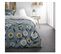 Parure De Lit 2 Personnes Imprimé Floral Sunshine En Coton - Bleu - 220x240 Cm