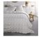 Parure De Lit 2 Personnes Imprimé Sunshine En Coton - Gris - 220x240 Cm