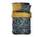 Parure De Lit 2 Personnes Imprimé Jungle Sunshine En Coton - Bleu - 220x240 Cm