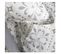 Parure De Lit 2 Personnes Imprimé Floral Sunshine En Coton - Blanc - 220x240 Cm