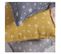 Lot De 2 Coussins Décoration Imprimé Stella En Coton - Jaune - 40x40 Cm