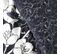 Parure De Lit Mawira - 2 Personnes - 260 X 240 Cm - 100% Coton - Bleu Marine Motif Floral