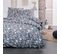 Parure De Lit  Sunshine Ruben En Coton - Bleu - 260x240 Cm