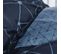 Parure De Lit  Sunshne Tania En Coton - Bleu - 240x220 Cm