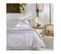 Parure De Lit   Housse De Couette 240x260 + 2 Taies D Oreiller 63x63  100% Coton 57 Fils  Constance