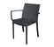 Fauteuil De Jardin Spirit Garden Diane En Polypropylène - Gris Anthracite - Tu