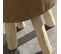 Tabouret Indies En Bois - Beige - Tu