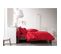 Housse De Couette Pomme D'amour - 100% Coton 57 Fils - 240 X 260 Cm - Rouge