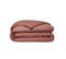 Housse De Couette  Essential  140 X 200 Cm  1 Personne  100% Coton Uni  Terracotta