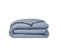 Housse De Couette  Essential  240 X 260 Cm  2 Personnes  100% Coton Uni  Denim