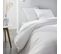 Drap Housse 180x200cm Prestige Percale, Blanc Craie, 100% Coton Percale 78 Fils,