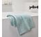 Serviette De Bain Uni Bio Organic En Coton - Vert - 50x90 Cm