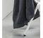 Maxi Drap De Bain Uni Bio Organic En Coton - Gris Anthracite - 90x150 Cm