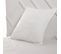 Oreiller Percale Uni Prestige En Percale De Coton - Blanc - 60x60 Cm