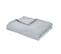 Plaid Uni Essential En Polyester - Gris - 125x150 Cm