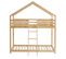 Lit Cabane Superposé Tiny  Pin Naturel  90x190 Sommier Inclus