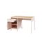 Nino - Bureau 1 Porte 1 Tiroir En Métal Pantone L120cm - Couleur - Rose Blush