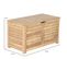 Coffre De Jardin Tera En Bois D'acacia Blanchi Fsc 90x45x50 Cm