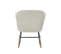 Fauteuil Elsa Tissu Beige Rocking Chair