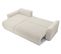 Canapé D'angle Nova Convertible Velours Côtelé Beige 4 Places