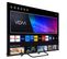 TV Smart Vidaa 43'' Qled 109 Cm Netflix Youtube Prime Vidéo