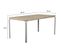 Ensemble Table Asti En Bois D'acacia Fsc 160 Cm Et 4 Chaises De Jardin Avec Coussins