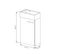 Meuble Lave-mains Mike Pack - 40 X 68 X 22 Cm - Blanc Brillant