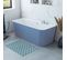 Baignoire Autoportante Kolora Bleu Baltique 170x78