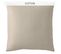 Taie D'oreiller Coton Tertio®  Beige Ficelle -50 X 70 Avec Volant