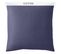 Taie D'oreiller Coton Tertio®  Bleu Indigo -50 X 70 Avec Volant