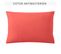 Taie D'oreiller Coton Sanitized®  Corail  - 85 X 185