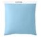 Taie D'oreiller Coton Tertio®  Bleu Lagon -63 X 63 Sans Volant