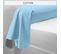 Taie D'oreiller Coton Tertio®  Bleu Lagon -50 X 70 Avec Volant