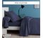 Housse De Couette Unie Polycoton Tertio®  Bleu -140 X 200