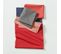 Housse De Couette Polycoton Tertio®  Rouge Carmin -260 X 240