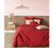 Housse De Couette Coton Tertio®  Rouge Carmin -240 X 220