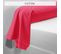 Taie D'oreiller Coton Tertio®  Rouge Carmin -50 X 70 Avec Volant